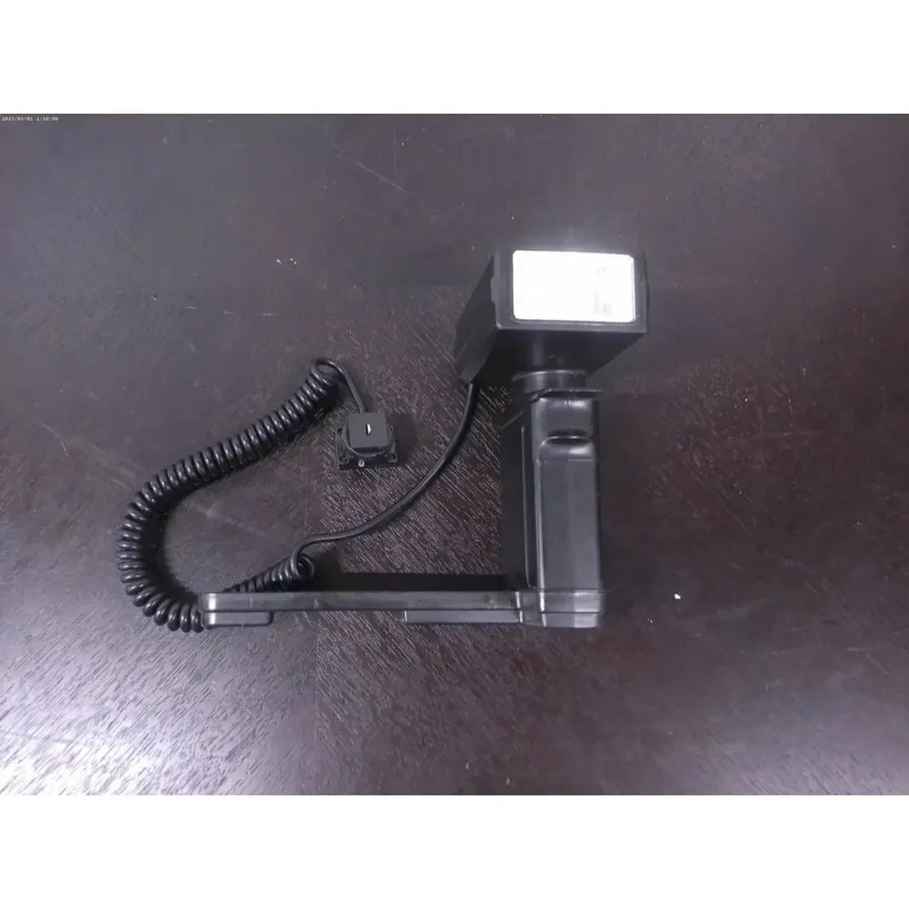 Vintage Camera Flash Unit with Bracket and Sync Cable – External Hot Shoe Mount